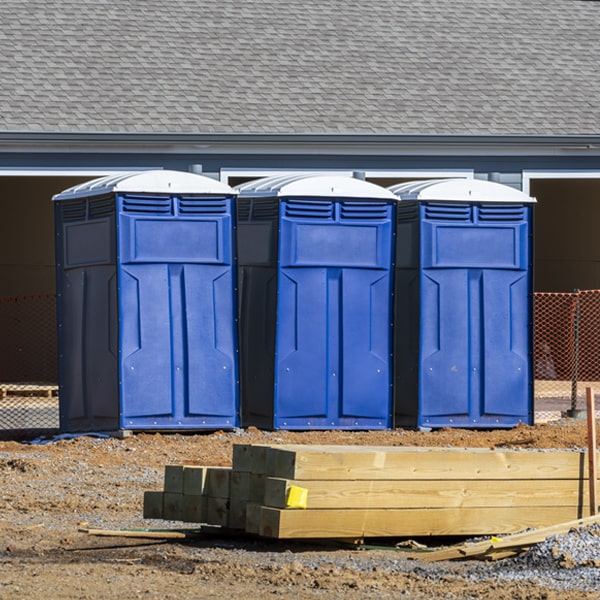 what is the cost difference between standard and deluxe portable toilet rentals in Castleton On Hudson NY